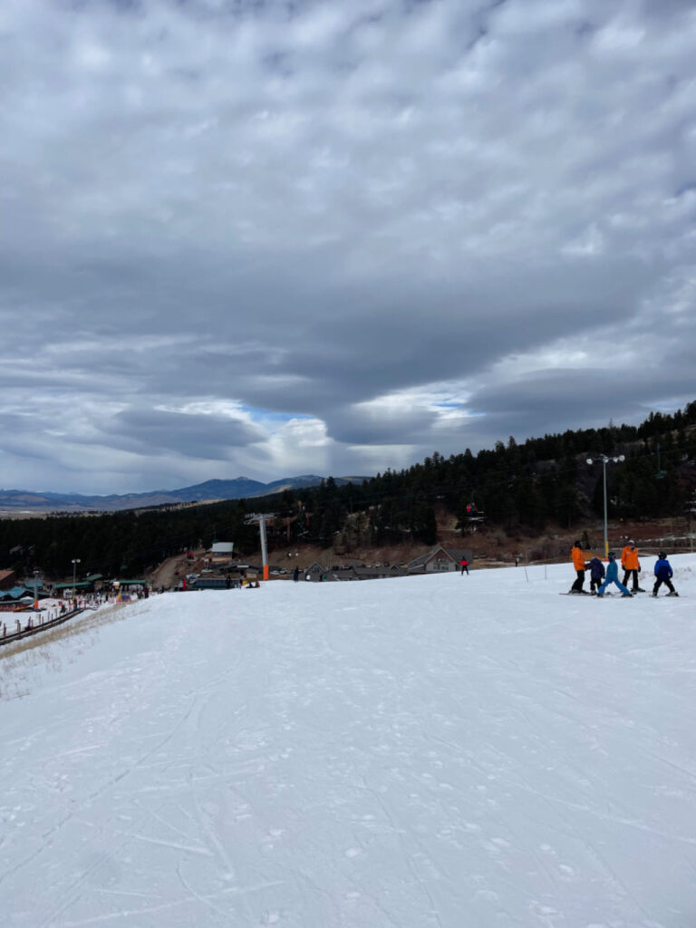 新墨西哥的一个滑雪场