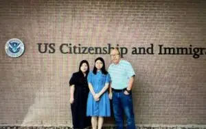 interviewee and interpreter